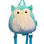 Plush Owl Backpack Soft Stuffed Animal Mini Bag Adjustable Straps Kids Cute. Fixed Price $5.00.