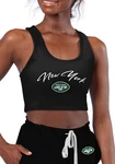 Certo By Northwest Nfl Women's New York Jets Collective Reversible Bra, Black. Fixed Price $49.99.