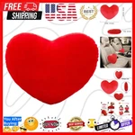 Cute Plush Red Heart Love Cushion Toy Throw Pillows For Kids' F.... Fixed Price $19.99.