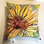 East Urban Home Spring Summer X 20" Sunflower Indoor Outdoor Throw Pillow. Fixed Price $15.00.