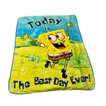 Spongebob Plush Blanket Today Is The Best Ever 60X48 Northwest 2009. Fixed Price $30.00.
