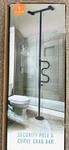 Stander Black Security Pole & Grab Bar For Walk In Shower Support Assistance New. Fixed Price $95.00.