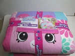 2 Pc Shopkins Happy Places Twin Quilt Standard Sham Set New. Fixed Price $47.98.