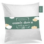 Comfydown - Euro Square Pillow Insert Feather / Sham Stuffer All Sizes!!. Fixed Price $44.99.