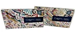 Christy Of England Shanti King Shams Pair Set Watercolor Cotton Percale. Fixed Price $58.00.