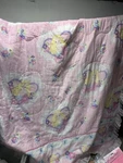 1990S Vintage Mattel 2 Sided Barbie Floral Comforter Twin 57" 81" Pink. Fixed Price $89.99.