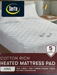 Serta Cotton Rich Heated Mattress Pad Brand New. Fixed Price $55.99.