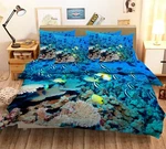 3D Marine Fish Group Seabed KEP366 Pillowcases Quilt Duvet Cover Kay. Fixed Price $66.66.