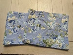 Laura Ashley Blue Floral Standard Pillow Shams Cottagecore Stripe Set Of 2. Fixed Price $14.00.