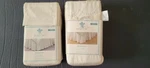 Two (2) New Simply Shabby Chic White King Bedskirt 78"X80"X15" Drop. Fixed Price $126.99.