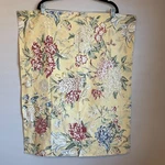 Pottery Barn Elodie Standard Sham Floral Yellow 100% Cotton Pillowcases. Fixed Price $26.60.