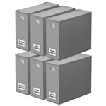 Bed Sheet Organizers 6 Pack Foldable Linen Storage Window Gray Queen King Closet. Fixed Price $74.99.