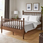 Queen Size Spindle Bed Homestead Brown Solid Wood Us Only. Fixed Price $685.88.