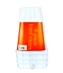 Honey Can Do Set Of Four White Bed Risers Nwt. Fixed Price $14.00.