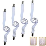 Sutfmwe Sheet Straps For Queen Size Bed, Clips Fasteners And White. Fixed Price $22.26.