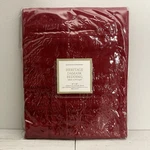 Restoration Hardware Heritage Damask Bedding European Pillow Sham 26 Red Nwt. Fixed Price $59.88.