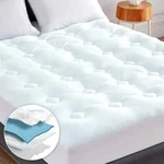 Memory Foam Mattress Topper Cover Matress Pad Deep Pocket Breathable Bamboo New. Fixed Price $99.99.