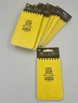 6 Rite Rain Water Weatherproof Top Spiral Notebook 3X5" Pad Paper. Fixed Price $24.00.