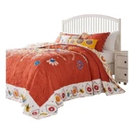 Benjara Xan 3PC King Bedspread And Pillow Sham Set- Bouquet Print- Multicolor. Fixed Price $205.39.