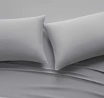 Rest Evercool+ Cooling Pillow Cases Standard, Light Gray Pattern (2X). Fixed Price $50.00.
