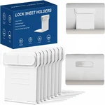 Fitted Sheet Holders - Bed For Corners, Enhanced Lock Straps. Fixed Price $66.21.