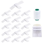 Kibbeh 16 Pack Duvet Snap Clips, Fasteners, Fastens Comforter Inside Co.... Fixed Price $18.42.