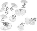 Attmu 60 Pcs Upholstery Tacks Headliner Pins Clear Heads Twist For. Fixed Price $11.29.