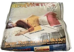 Rest Warmer Chatham Heated Electric Blanket Twin 39 X 75 Single Control. Fixed Price $149.00.