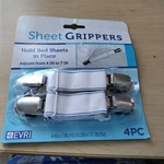 Grippers 4 Pc Evri Hold Bed Sheets In Place. Fixed Price $10.00.