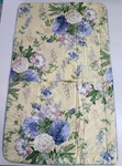 King Size Thomasville Floral Pillow Sham Braided Trim French Country. Fixed Price $12.59.
