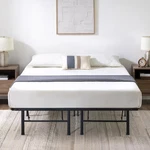Zinus Night Therapy Reinforced Smartbase 14 Platform Bed Frame/mattress Founda. Fixed Price $285.05.