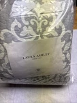 Laura Ashley Rowland Printed Coverlet Set -dove Grey King. Fixed Price $70.00.