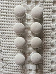 Primpins Duvet Locking Fasteners Linen Natural Set Of 8. Fixed Price $14.00.