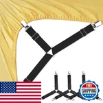 Foloda Sheet Holders 4 Pcs Adjustable Bed Straps Fitted. Fixed Price $11.81.