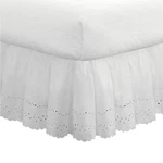 Fresh Ideas Ruffled Eyelet Bed Skirt Dust With Gathered Styling And Em.... Fixed Price $34.43.