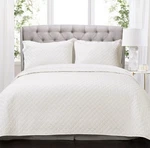 Lush D Cor Ava Cotton 3-PC. Quilt Set, King White T4103976. Fixed Price $89.95.