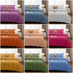 Quilt Duvet Cover Luxury 3PIECE Bedding Set With Pillow Shams Twin Queen King Us. Fixed Price $14.39.