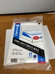 Chateau King Mattress Bag - 76"X15"X90" / 2 Mils Thick New. Fixed Price $9.89.