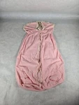 Vintage Pink Diaper Stacker Cat Kitten Patch Lace Holder Hanging Bag. Fixed Price $12.50.
