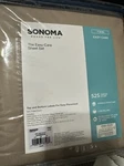 Oake Yarn Dye 525 Thread Count 100% Cotton Sateen Sheet Set - Twin Oatmeal. Fixed Price $50.00.
