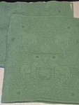 Ink Ivy King Quilted Set Seafoam Green Pillow Shams Kandula Elephant Reversible. Fixed Price $26.88.