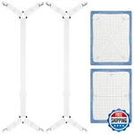 Morcheiong 2 Pack Bed Sheet Fasteners Straps Adjustable Holder Bands. Fixed Price $10.76.