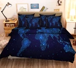 3D Stars World Map 7 Bed Pillowcases Quilt Duvet Cover Set Single Queen Au Lemon. Fixed Price $107.77.