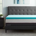 Lucid WMLU30TT30GT Dusk Gel And Aloe Infused Memory Foam Topper Twin Inch. Fixed Price $45.00.