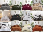 Soft & Cozy All Season 3 Piece Comforter Set - Includes 2 Matching Pillow Cases. Fixed Price $17.99.