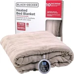 Black+decker Heated Twin Blanket, 62" X 84 Settings, 10-HOUR Timer. Fixed Price $50.00.