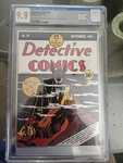 Detective Comics #31 Cgc 9.9. Pure Silver Foil Classic Cover. Mint 1000. 2019.. Fixed Price $354.99.