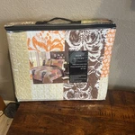 Nwt! Dor Extreme Full/queen Three Piece Quilt Set In Zippered Package Floral. Fixed Price $25.00.