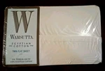 Wamsutta Egyptian Cotton Twin Flat Sheet 250 Thread Count New. Fixed Price $28.00.