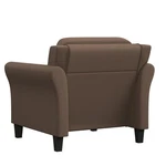 Hawthorne Collections Polyester Microfiber Brown Chair Round Stylish 33.9"H X.... Fixed Price $286.88.